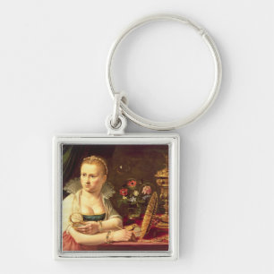 A vanitas portrait of a lady believed to be Clara Key Ring