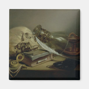 A Vanitas Still Life Magnet