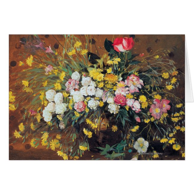 A Vase of Flowers (Front Horizontal)