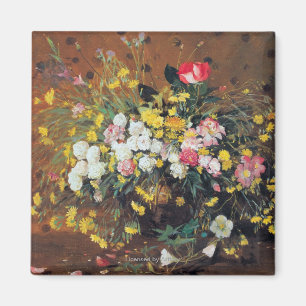 A Vase of Flowers Magnet