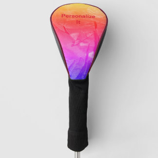 A vast array of subjects and designs adorn this  g golf head cover