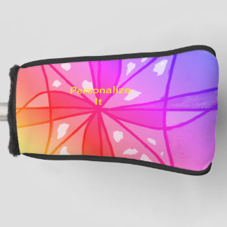 A vast array of subjects and designs adorn this golf head cover