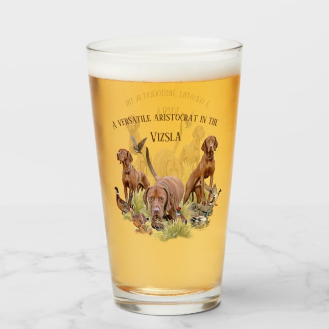 A versatile aristocrat in the Hungarian Vizsla Glass (Front Filled)