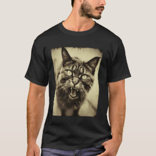 A Very Angry Cat For Cat Lovers Funny T-Shirt