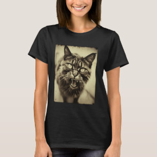 A Very Angry Cat For Cat Lovers Funny T-Shirt