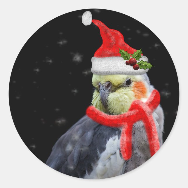 A Very Berry Christmas Sticker (Front)