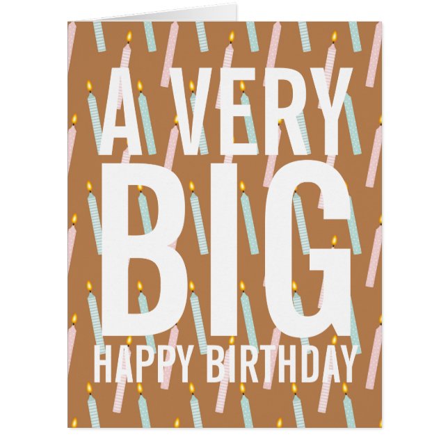 A Very Big Happy Birthday (Front)