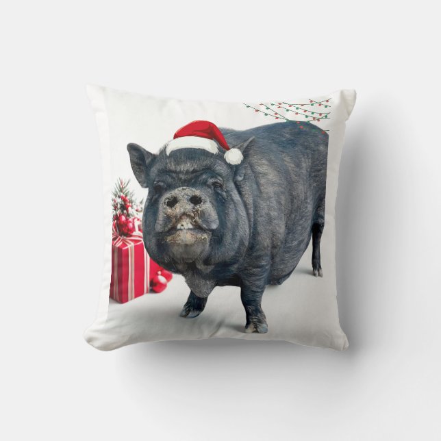 A Very Chardon-YAY Christmas Cushion (Front)