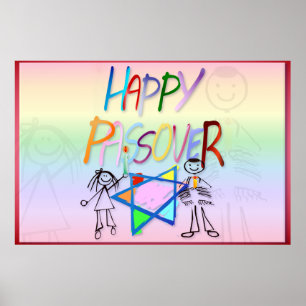 A Very Colourful Passover Posters