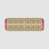 a very colourful pattern with a lot of different c