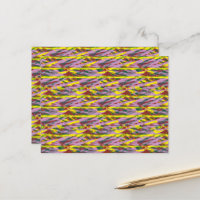 a very colourful pattern with a lot of different c