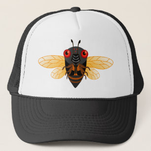 A very cute 17 year cicada trucker hat