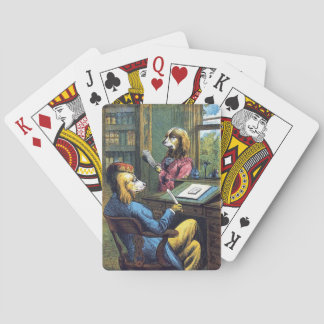 A very Gentlemanly Dog, Playing Cards