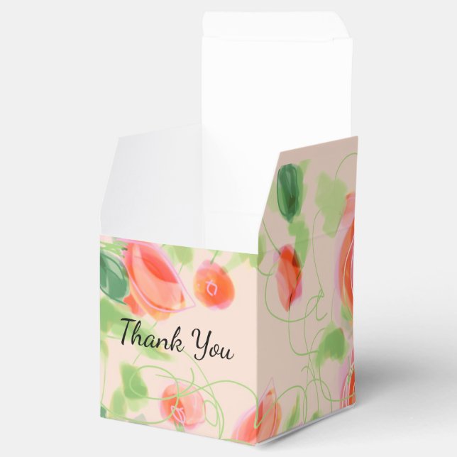A Very Gorgeous PastelWedding Guest  Favour Box (Opened)