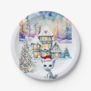 A VERY KIT KAT CHRISTMAS PAPER PLATE