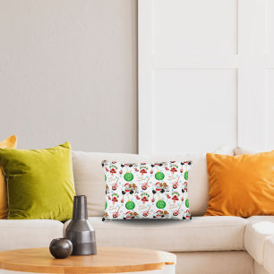 A Very Merry Cavalier King Charles Christmas  Flee Decorative Cushion