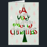 A Very Merry Christmas Greeting Card<br><div class="desc">Wishing everyone A Very Merry Christmas.   Design created by Black Brook Photography with graphic from Pixabay September 2014.</div>