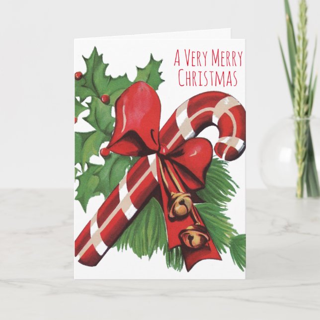 A Very Merry Christmas Holiday Card (Front)