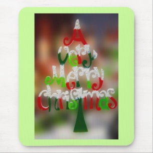 A Very Merry Christmas Mouse Pad