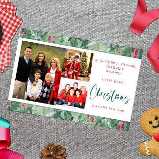 A Very Merry Christmas Photo Holiday Card