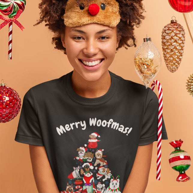 A Very Merry Doggie Christmas T-Shirt (Creator Uploaded)