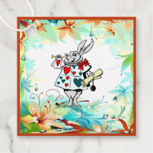 A Very Merry Unbirthday Favour Tags