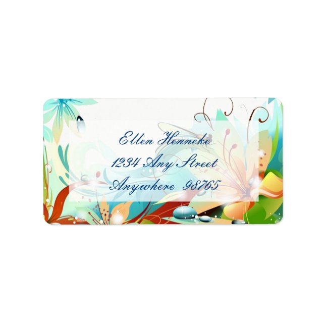 A Very Merry Unbirthday Label (Front)