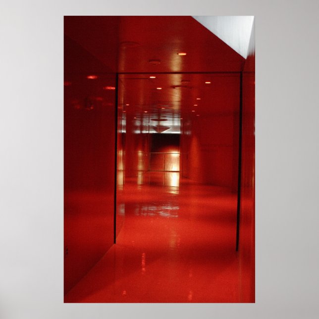 A Very Red Hallway Poster (Front)