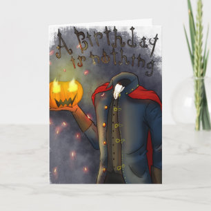 A Very Scary Birthday Card