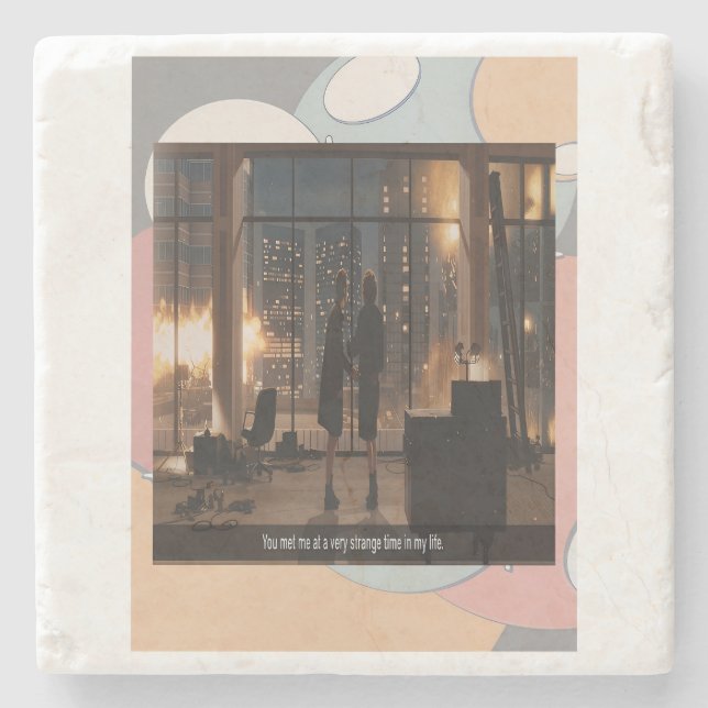 A Very Strange Time Coasters (Front)