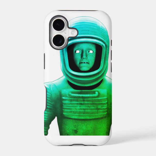 A Very Suspicious Guy In A Spacesuit On An iPhone (Back)