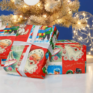 A Very Vintage Christmas Wrapping Paper