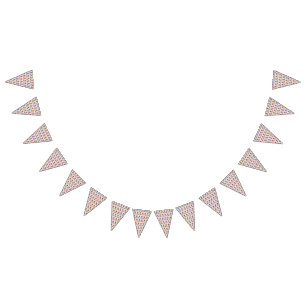 A vibrant design featuring yellow and orange creat bunting