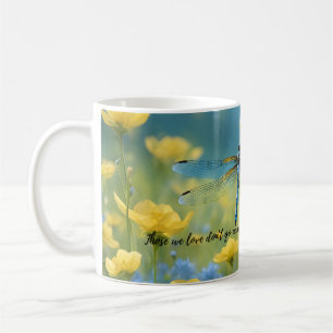 A Vibrant Dragonfly featuring a blue dragonfly Mug