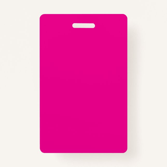 A vibrant gradient of colours transitions seamless ID badge (Front)