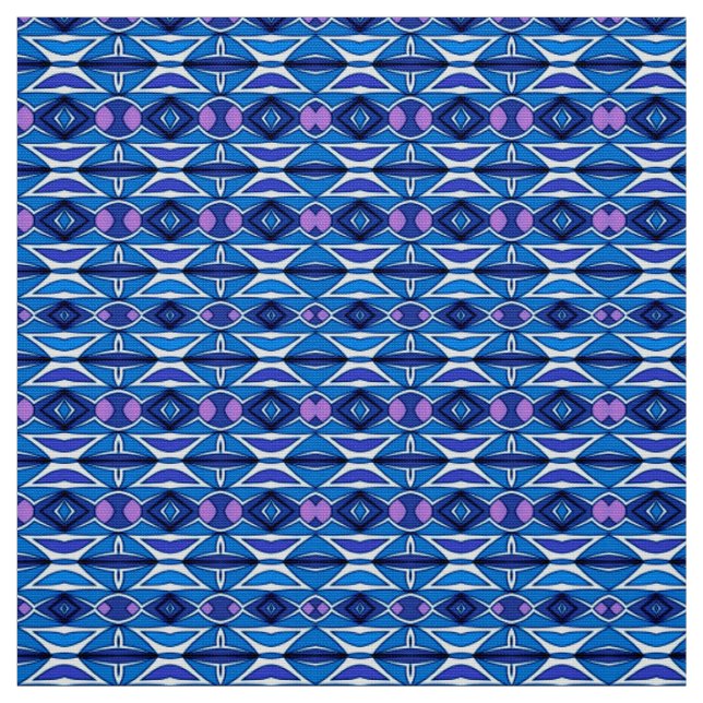A vibrant multicolor classic fabric pattern design (Swatch)