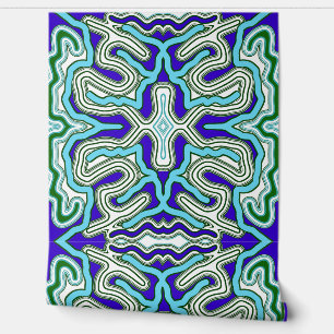 A vibrant multicolor classic "Ratti_Creative_Arts" Wallpaper