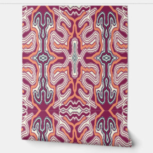 A vibrant multicolor classic "Ratti_Creative_Arts" Wallpaper