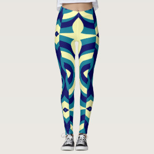 A vibrant multicolor "Ratti_Creative_Arts"  Leggin Leggings