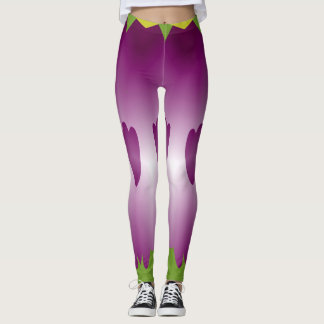 A vibrant multicolor "Ratti_Creative_Arts" Leggings