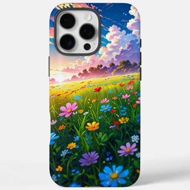 A vibrant nature iPhone 16 Pro Max case (Back)