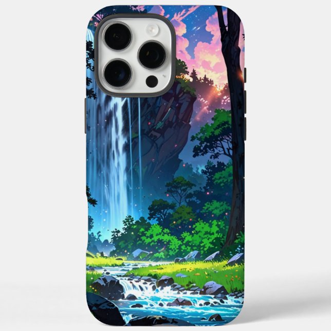 A vibrant nature iPhone 16 Pro Max case (Back)