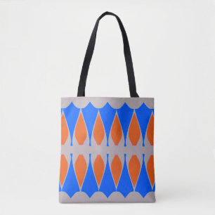 A vibrant trendy multiple colour classic design  t tote bag