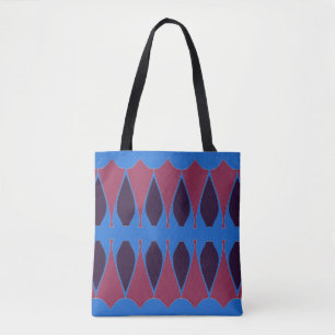 A vibrant trendy multiple colour classic design t tote bag