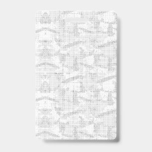 A vibrant wallpaper featuring an abundance of tree ID badge