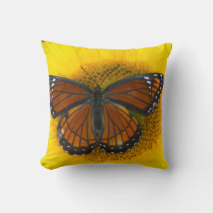 A Viceroy Butterfly Limenitis Archippus Cushion