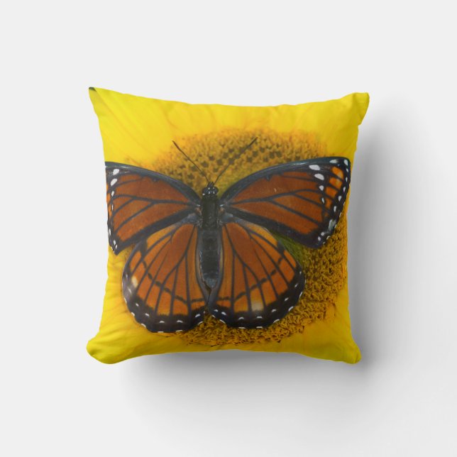 A Viceroy Butterfly | Limenitis Archippus Cushion (Front)