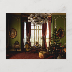 A Victorian Christmas - Blank Postcard