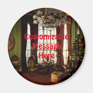 A Victorian Christmas - Customisable Magnet