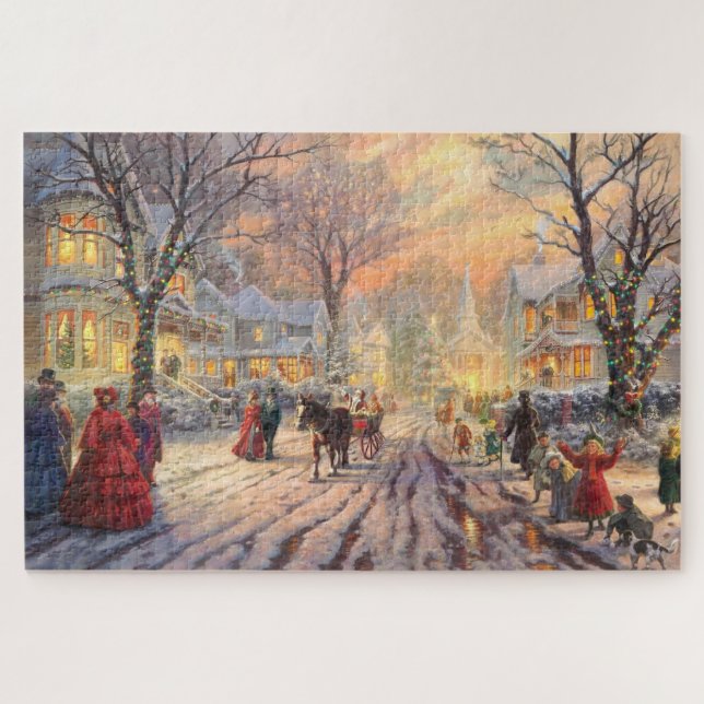 A Victorian Christmas Jigsaw Puzzle (Horizontal)